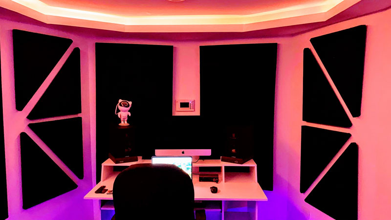 Estudio de grabación casero